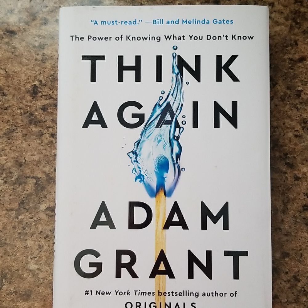 Think Again Adam Grant book